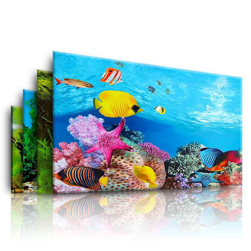 Aquarium Planted Background - Nền Cho Bể Cá 3d Dán