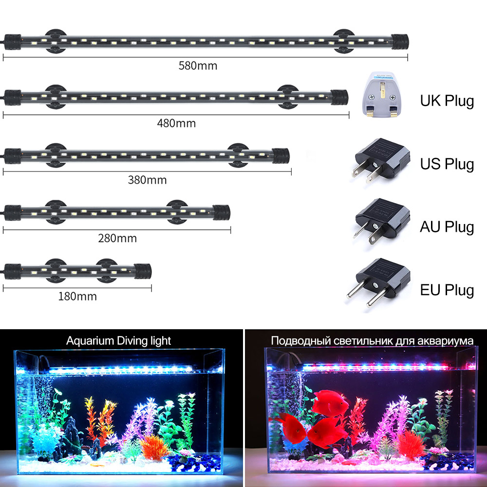 Led Planted Tank Light - 90-260V Bể Cá Đèn LED Chống