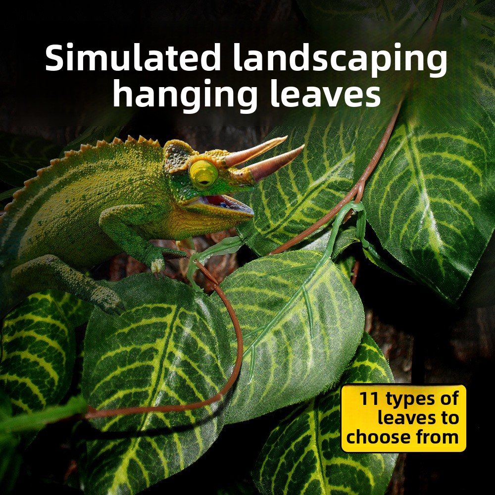 Aquarium Plant Vine - NOMOY Artificial Hanging Vine with Leaves