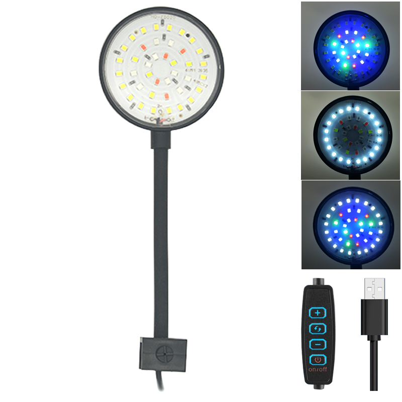 USB Aquarium LED Lamp Fish Tan - đánh giá và giá Aquarium Plant Design