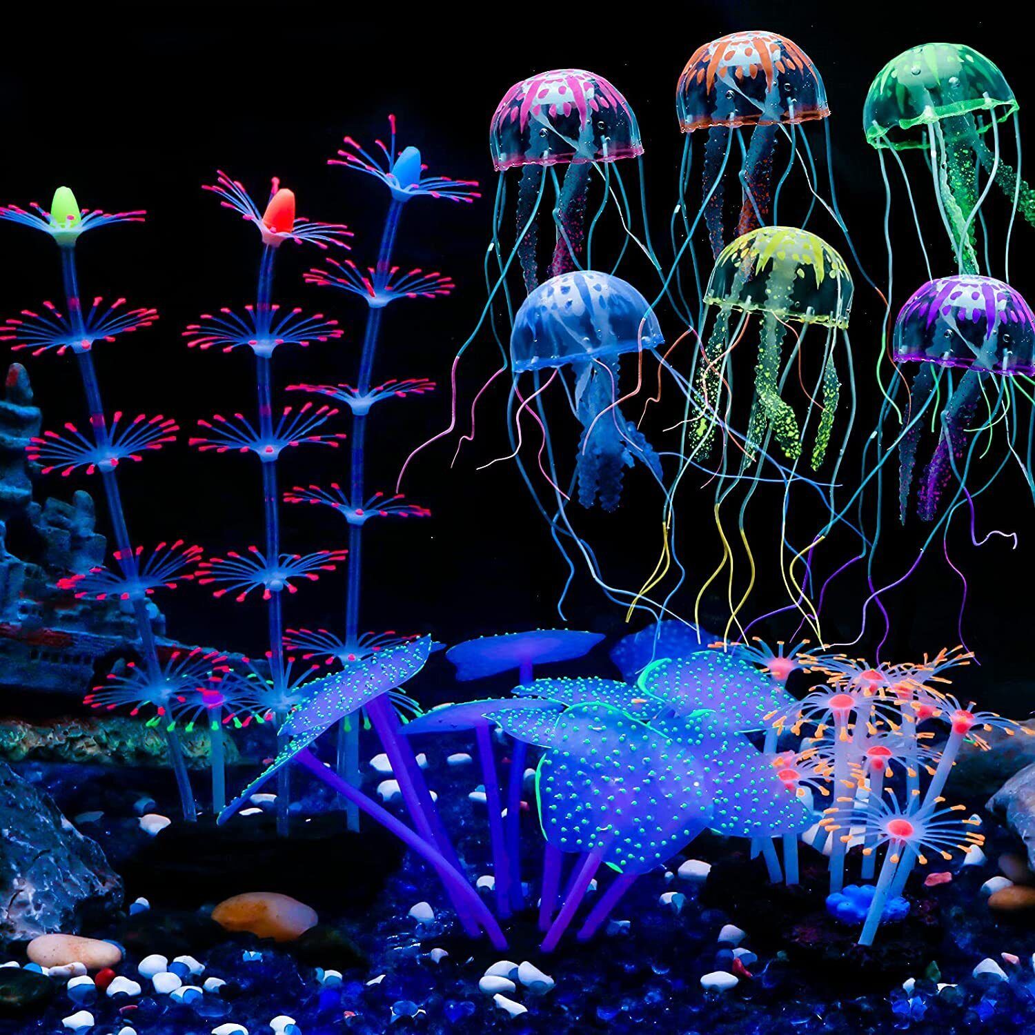 50/75/100CM Linh Hoạt Hải Quỳ  - đánh giá và giá Aquarium Plant Design