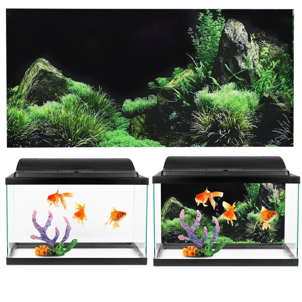 Background for Aquarium 3d Sti - đánh giá và giá Aquarium Planted Background