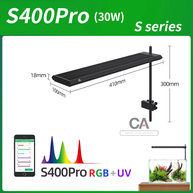 WEEK AQUA S Series RGB+UV Full - đánh giá và giá Planted Aquarium Uv Light