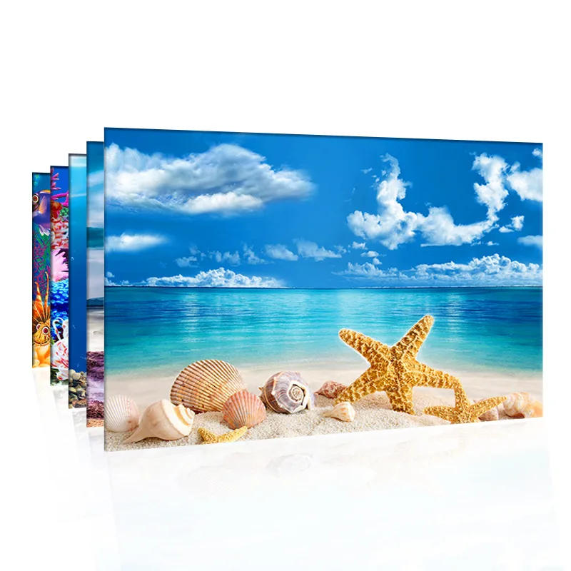 Nền Cho Bể Cá 3d Dán Poster Cá - đánh giá và giá Aquarium Planted Background