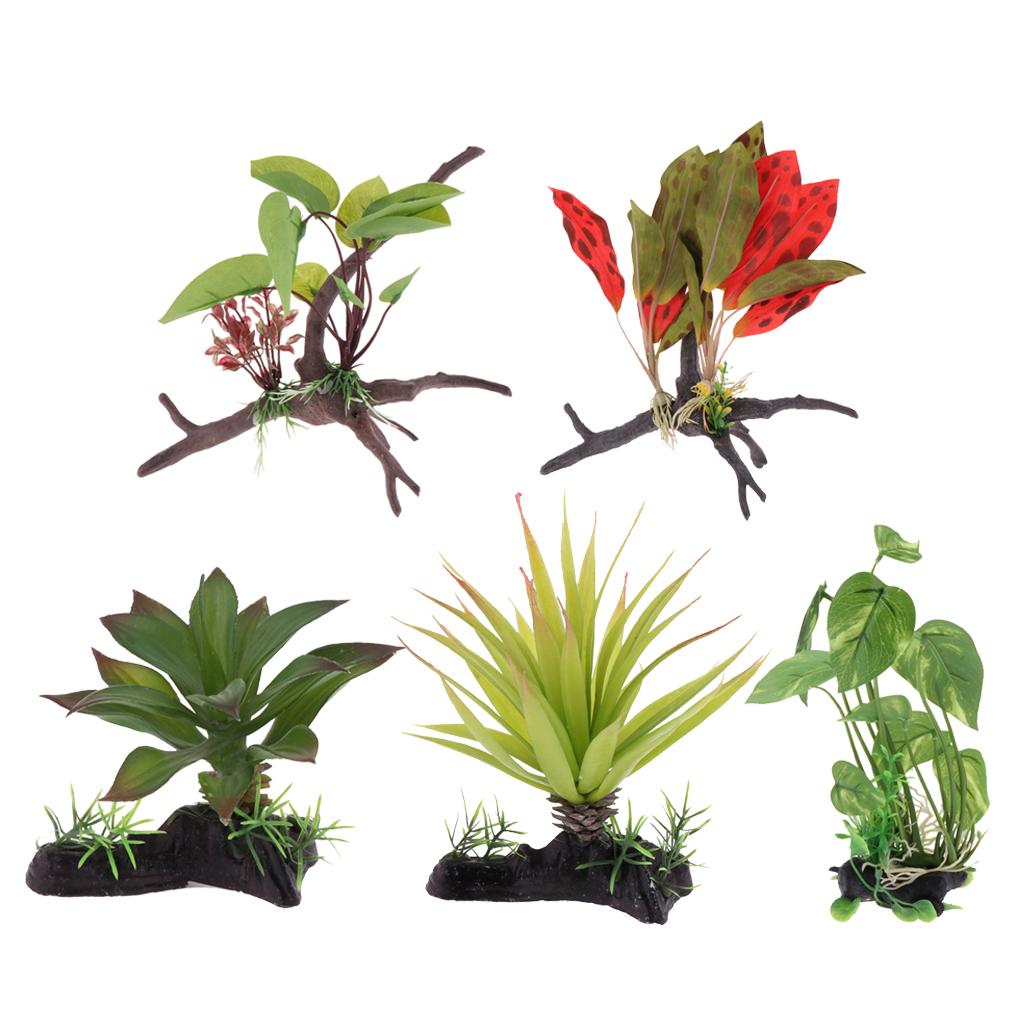 Reptile Terrarium Plant Artifi - đánh giá và giá Aquarium Plant Vine
