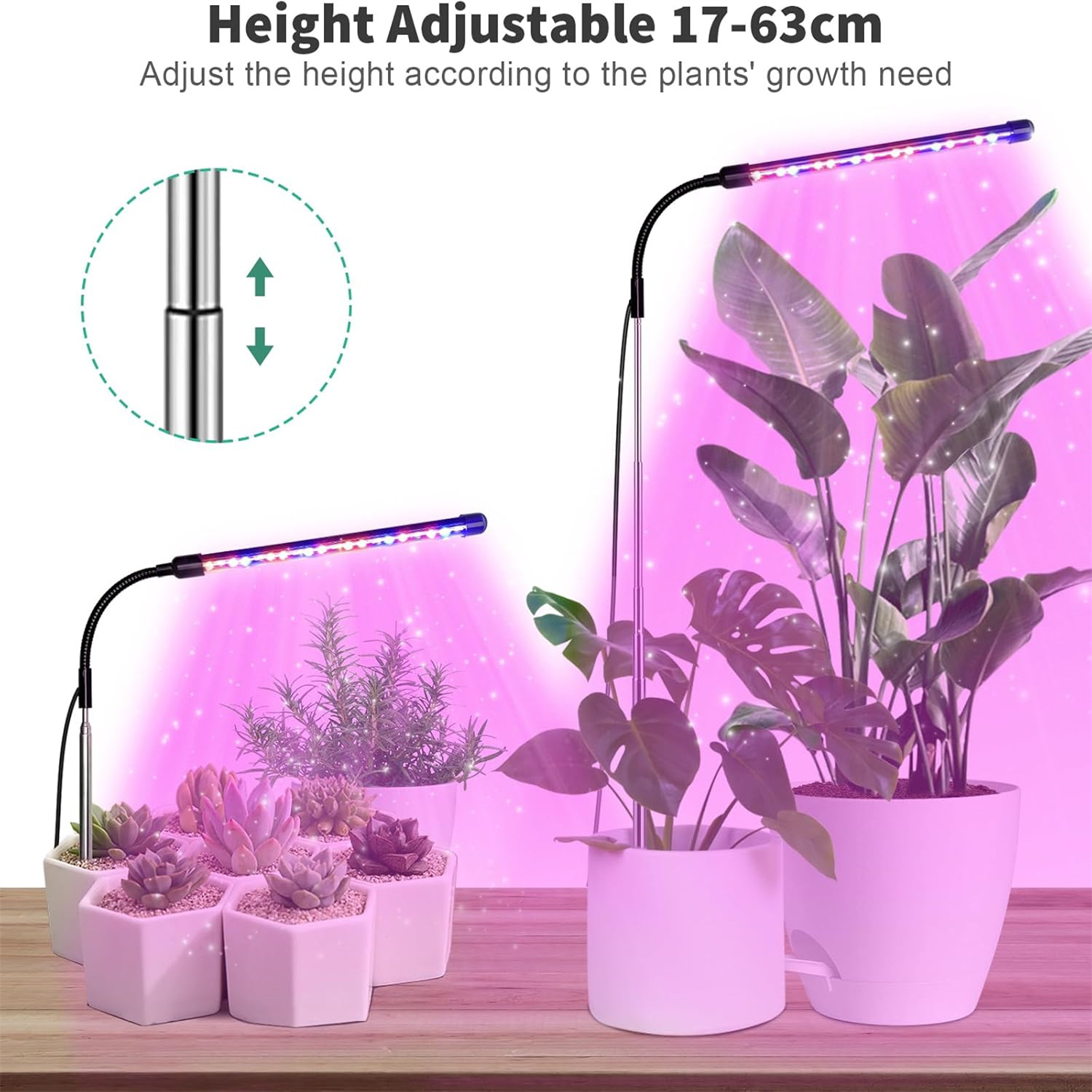 3Colors USB Grow Lamp Plant Fu - đánh giá và giá Led Planted Tank Light