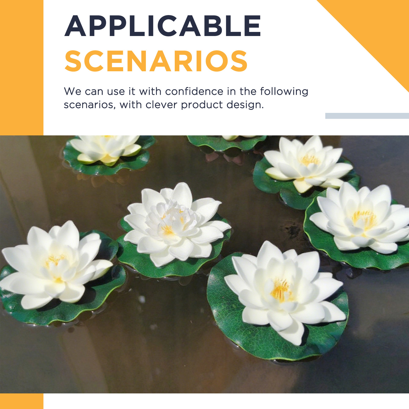 5pcs/set 10cm Artificial Lotus - đánh giá và giá Aquarium Plant Design