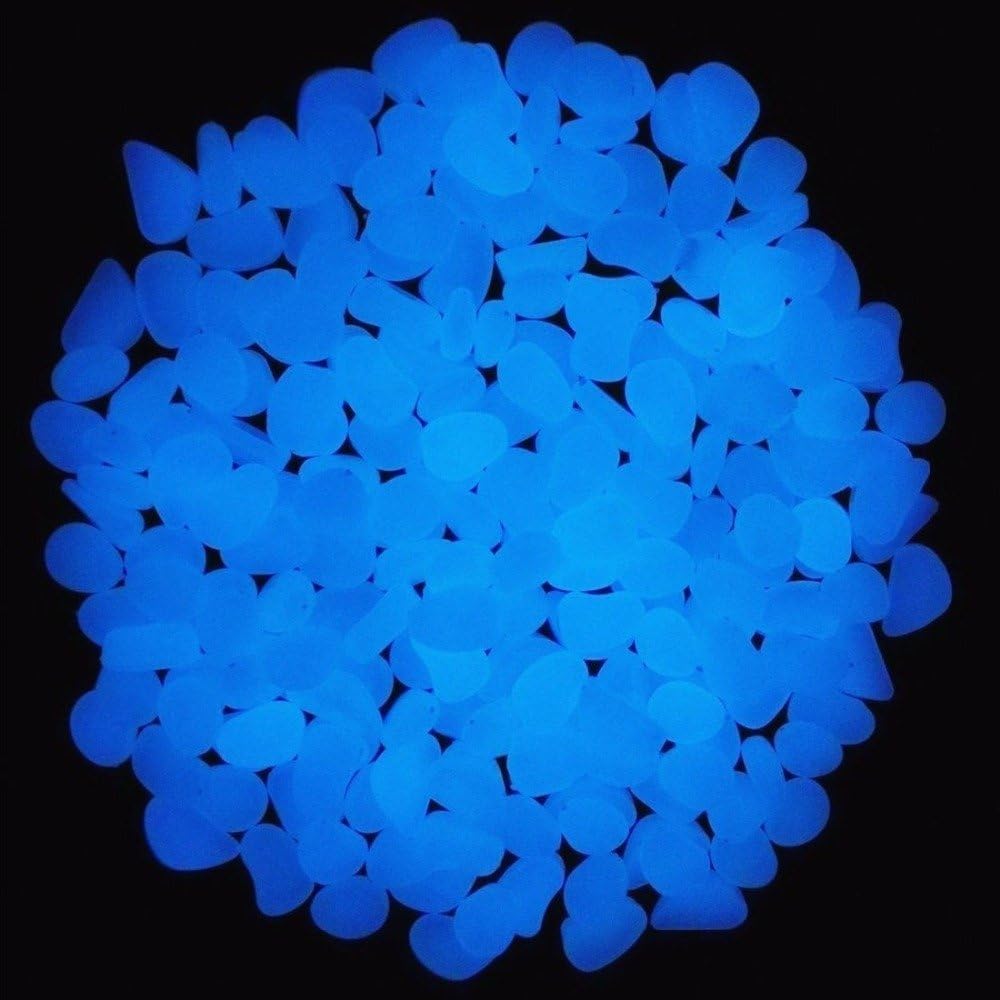 Fish Tank Rocks Glow Blue Pebb - đánh giá và giá Aquarium Plants Book