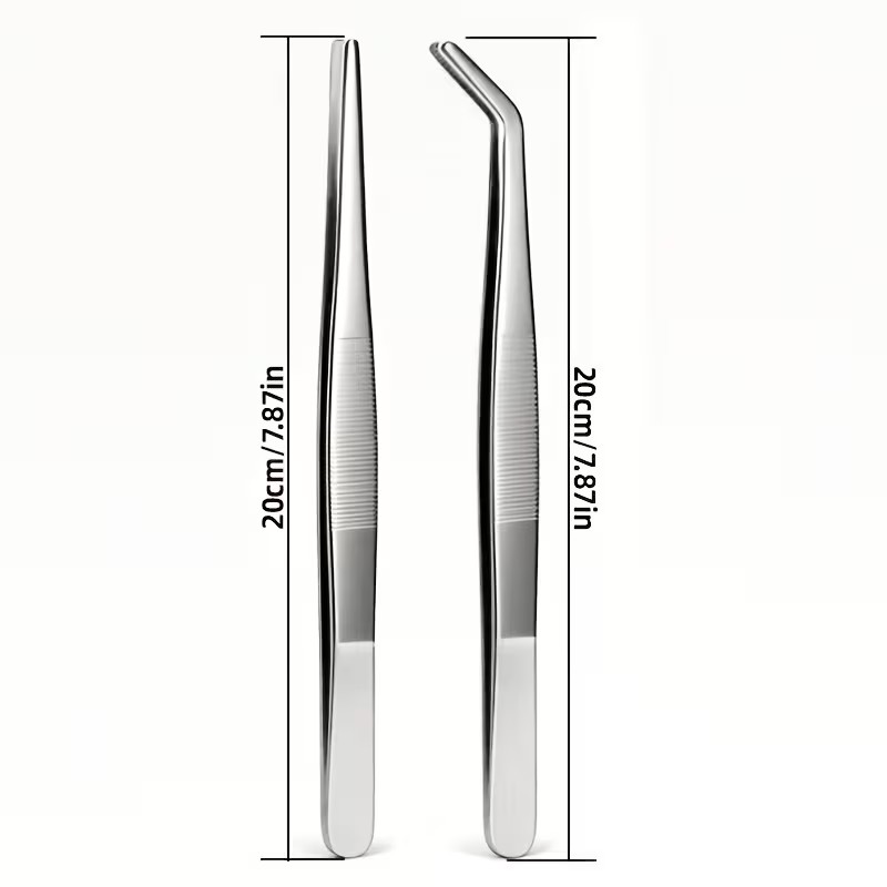 2pcs 20cm Stainless Steel Twee - đánh giá và giá Planted Aquarium Care