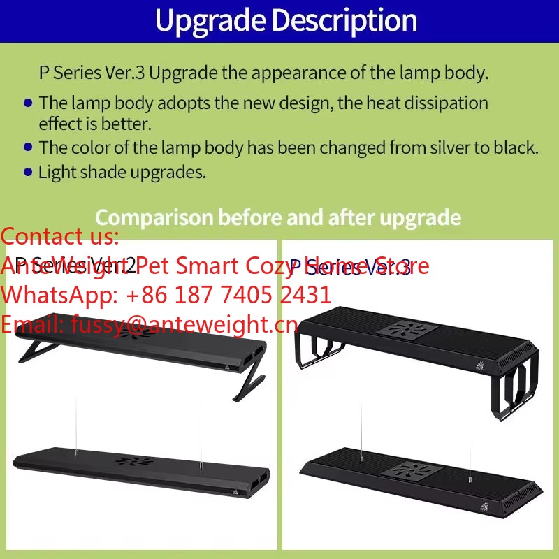 P600/P900/P1200Pro Ver.3 Full  - đánh giá và giá Planted Aquarium Uv Light