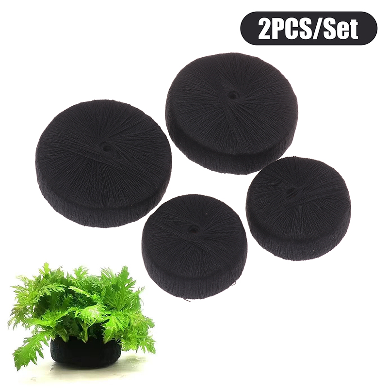 2Pcs Black Aquarium Root Mat W - đánh giá và giá Aquasoil Substrate