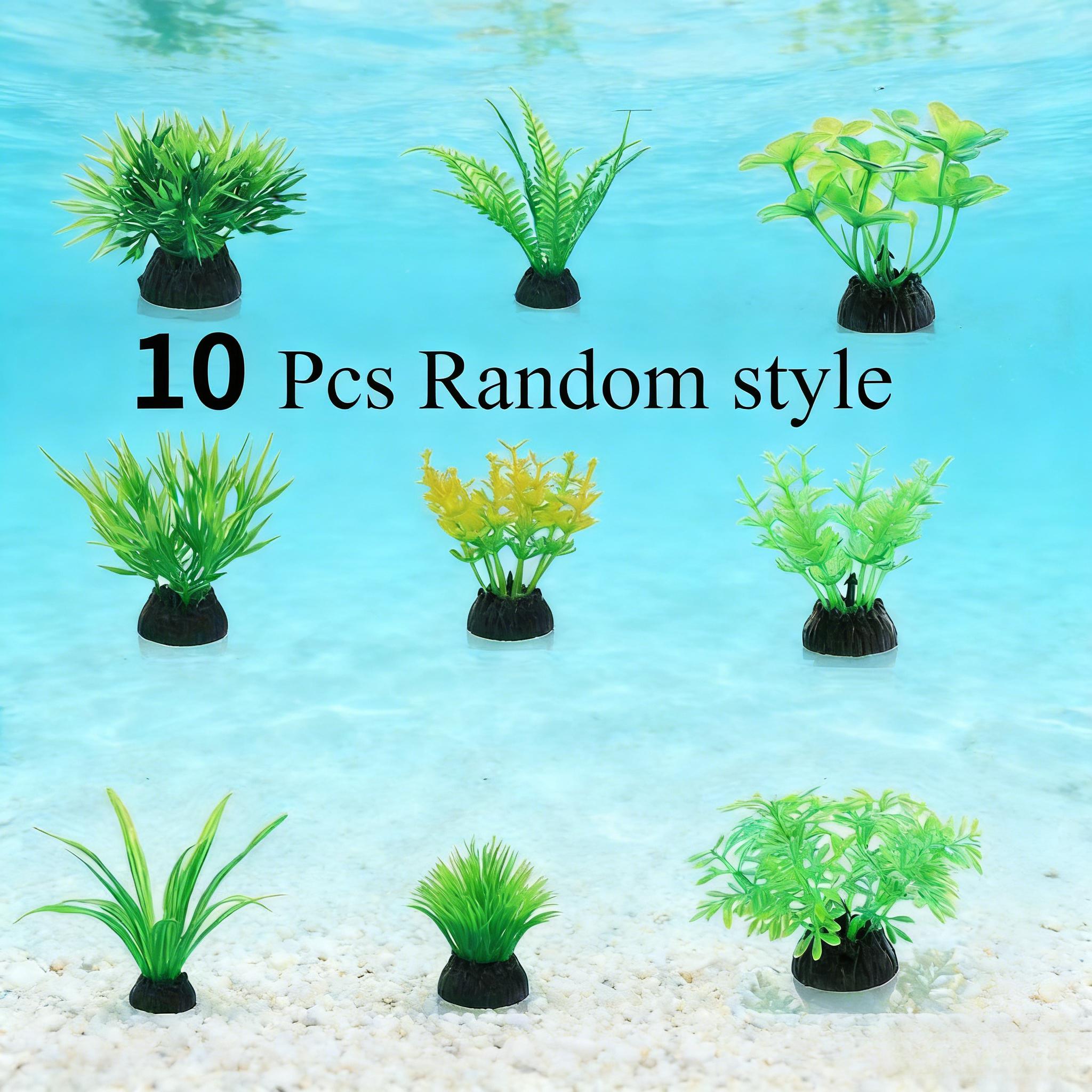 10Pcs Green Artificial Aquariu - đánh giá và giá Aquarium Plant Design