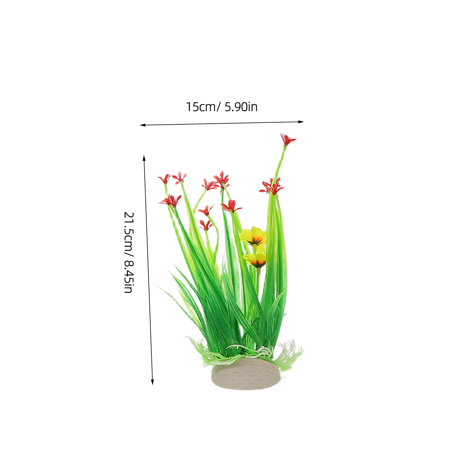 4pcs Artificial Aquarium Plant - đánh giá và giá Planted Aquarium With Sand