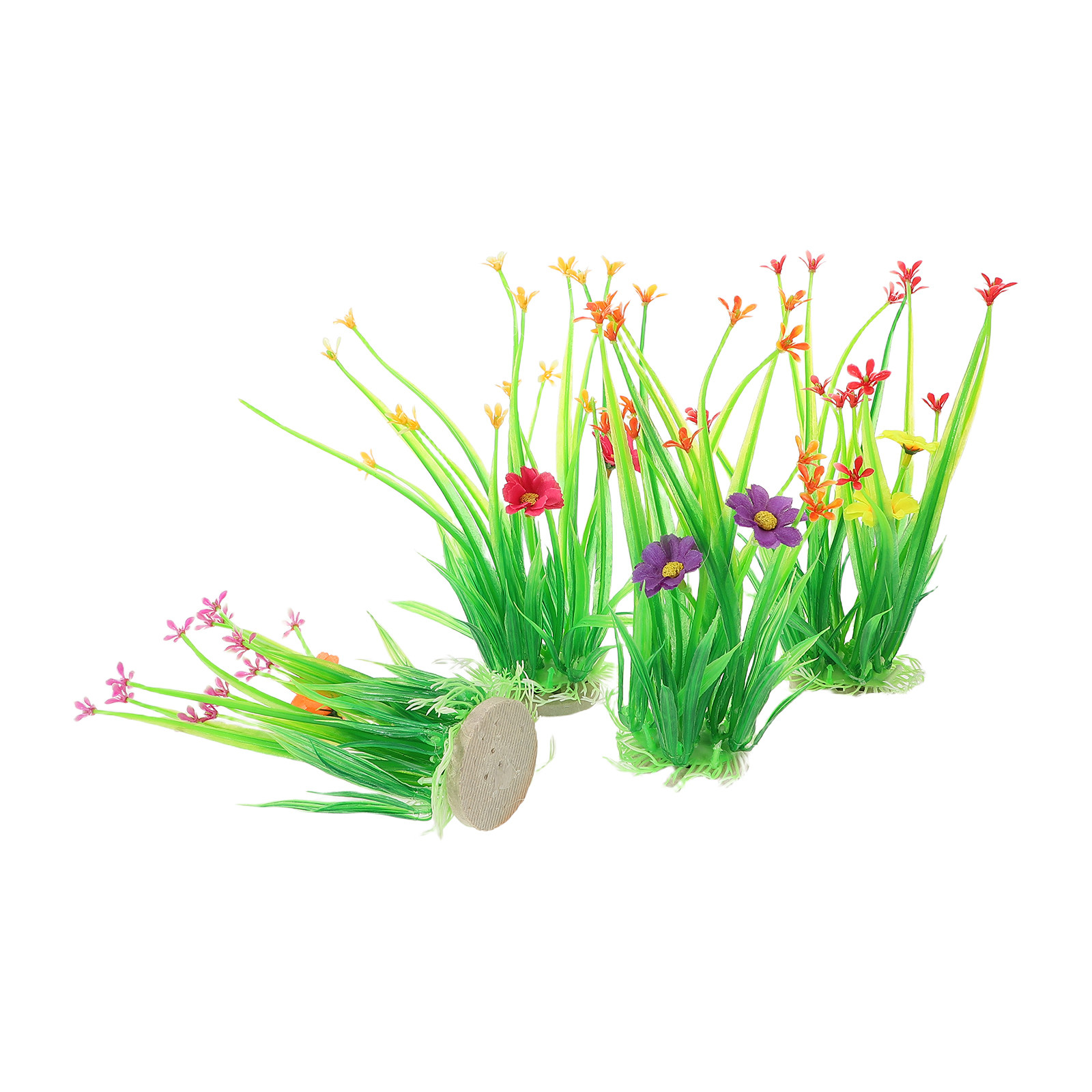 4pcs Artificial Aquarium Plant - đánh giá và giá Planted Aquarium With Sand