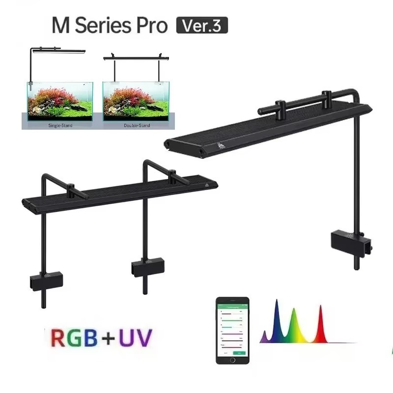 M Series with Bracket RGB+UV F - đánh giá và giá Planted Aquarium Uv Light