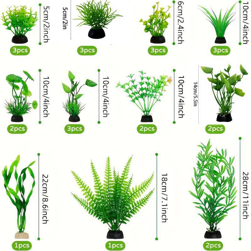Aquarium Decor Set Artificial  - đánh giá và giá Aquarium Plant Design