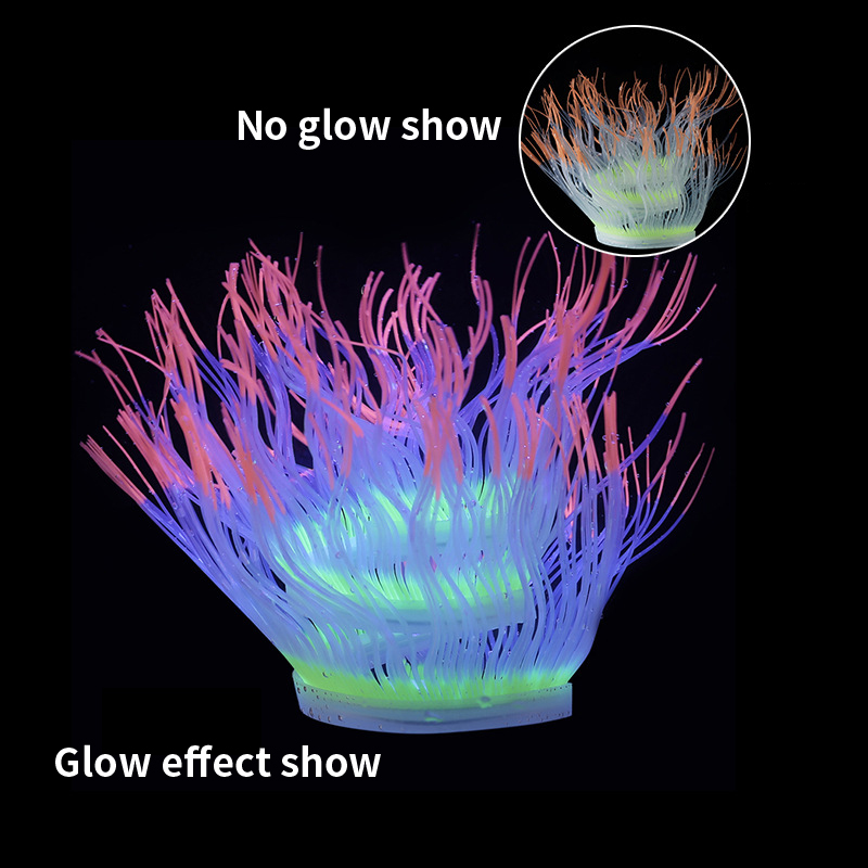 Soft Silicone Sea Anemone Cora - đánh giá và giá Aquarium Plant Gel