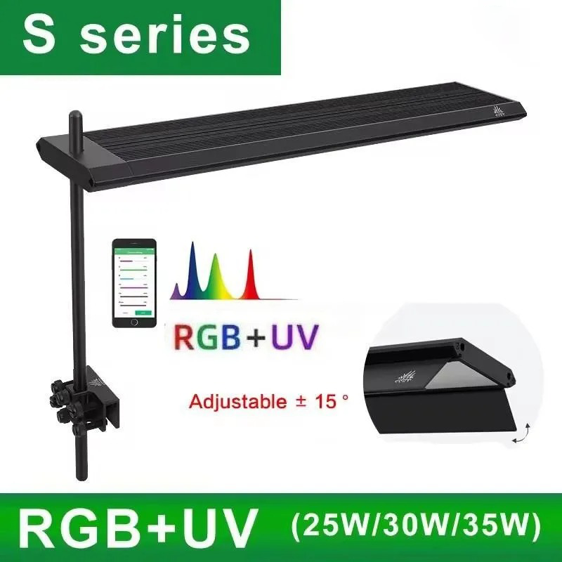 S300/400/450Pro Ver.3 RGB + UV - đánh giá và giá Planted Aquarium Uv Light